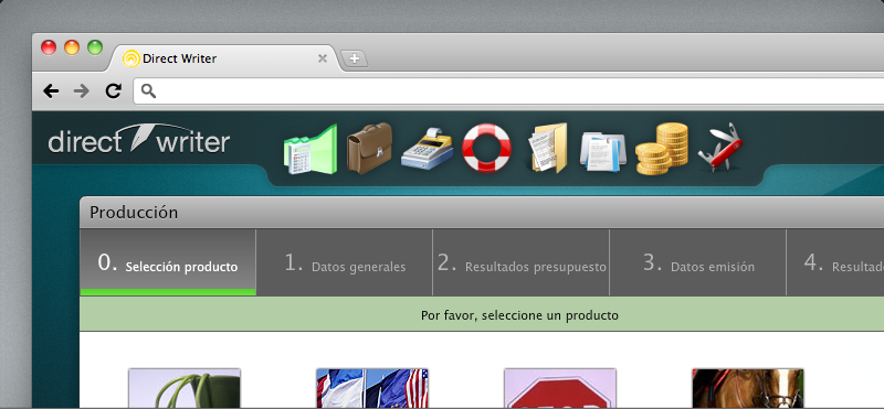 Direct Writer 1.0, disponible también en SaaS