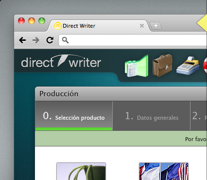 Direct Writer 1.0, disponible también en SaaS